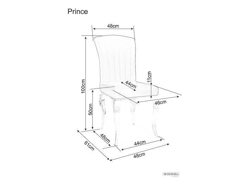 Krzesło tapicerowane PRINCE VELVET szare/chrom welurowe I sklep meblowy MIRAT. styl GLAMOUR