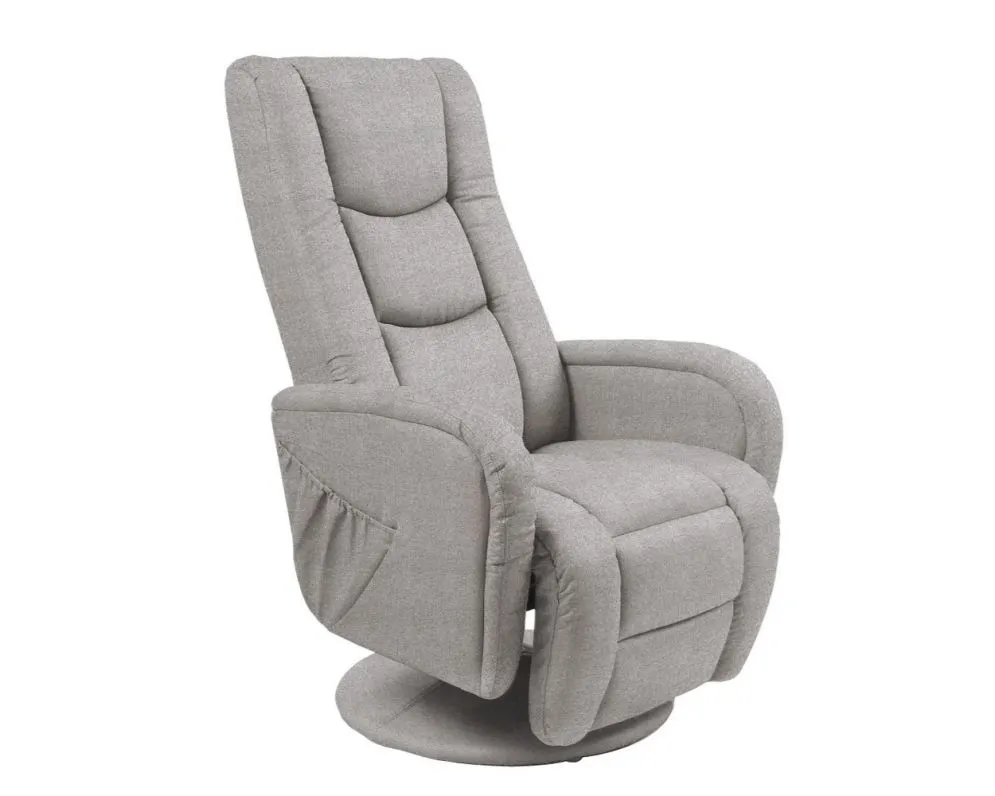 Fotel PULSAR 2 szary rozkładany HALMAR | MIRAT.