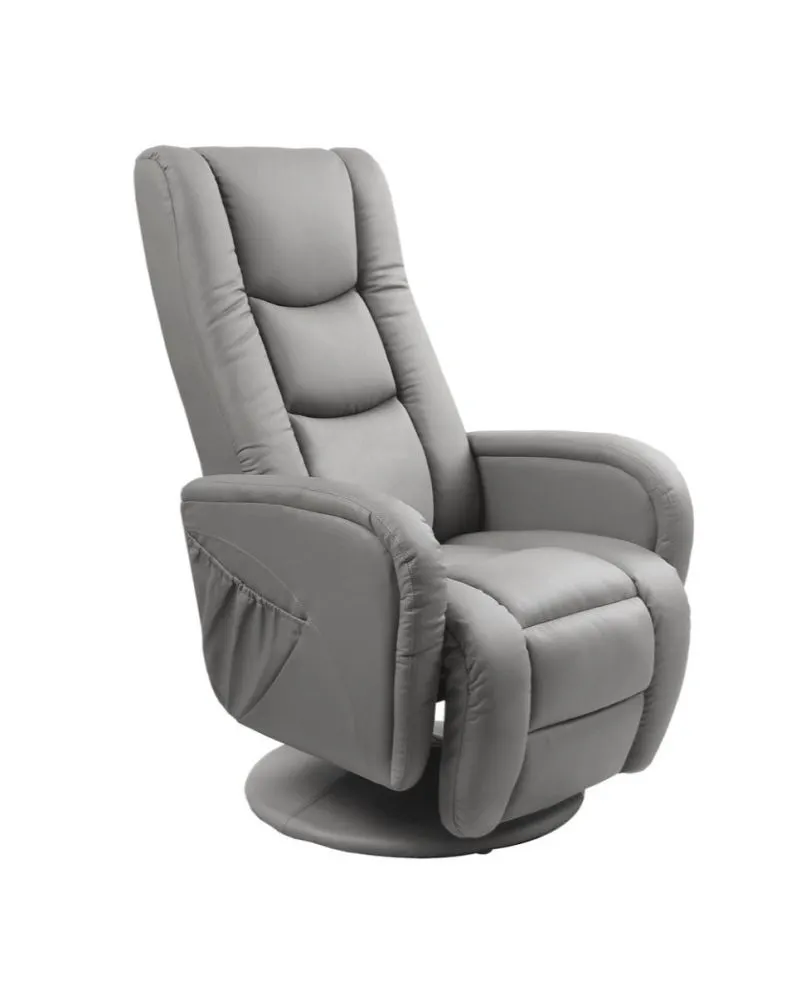 Fotel PULSAR szary rozkładany sterowany pilotem I sklep meblowy MIRAT.