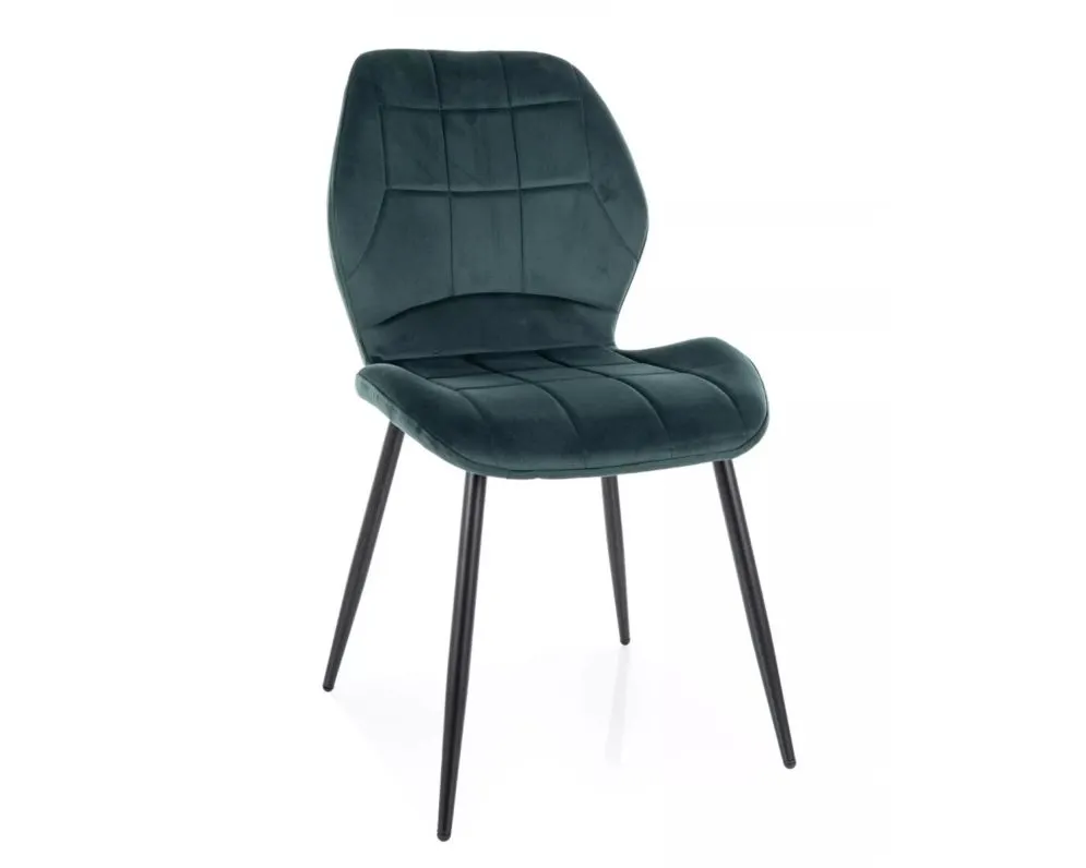 Krzesło JAKE VELVET zielone I sklep meblowy MIRAT. styl GLAMOUR