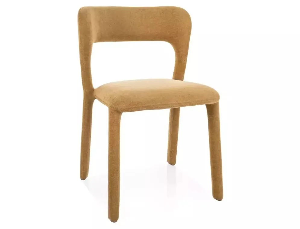 Krzesło tapicerowane VICO WIND oliwkowe designerskie I sklep meblowy MIRAT.