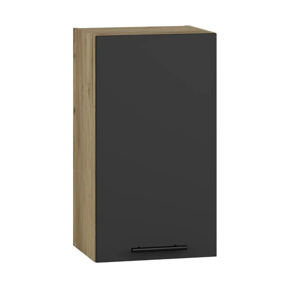 Szafka kuchenna wisząca 40 VENTO G-40/72 antracyt HALMAR | MIRAT. styl LOFT kolekcja VENTO