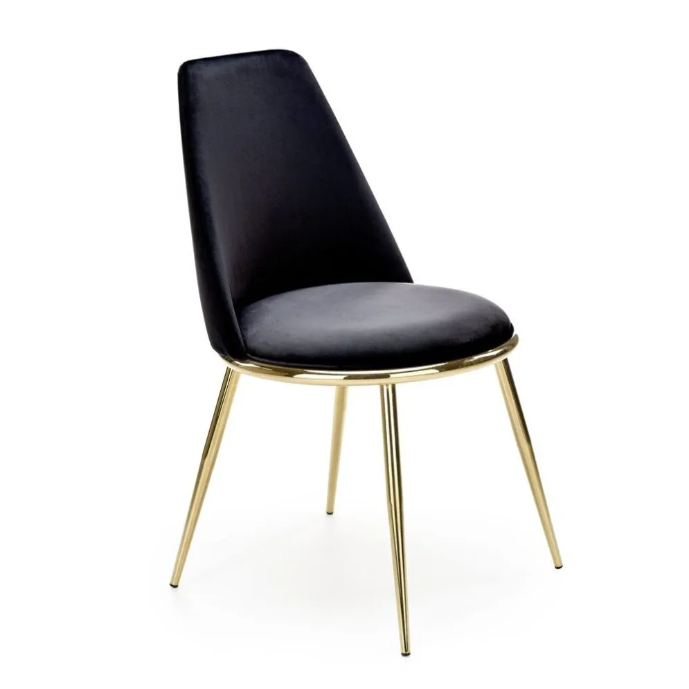 Nowoczesne krzesło K460 aksamitne I sklep meblowy MIRAT. styl GLAMOUR