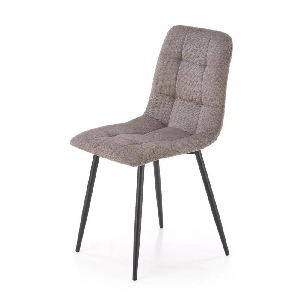 Krzesło tapicerowane K560 szare do jadalni I sklep meblowy MIRAT. styl LOFT