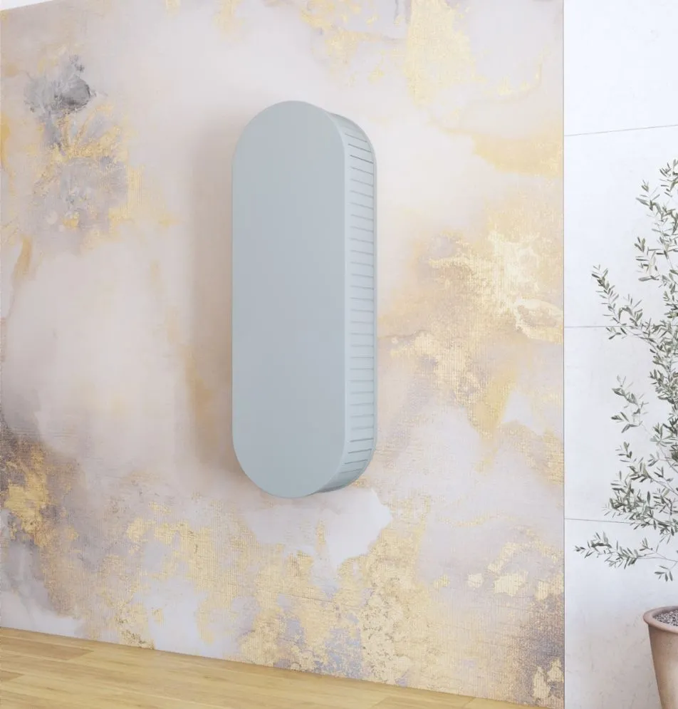 Szafka łazienkowa VENEZIA FJORD 1D 43cm zielony mat wisząca I sklep meblowy MIRAT. styl RYFLOWANY kolekcja VENEZIA