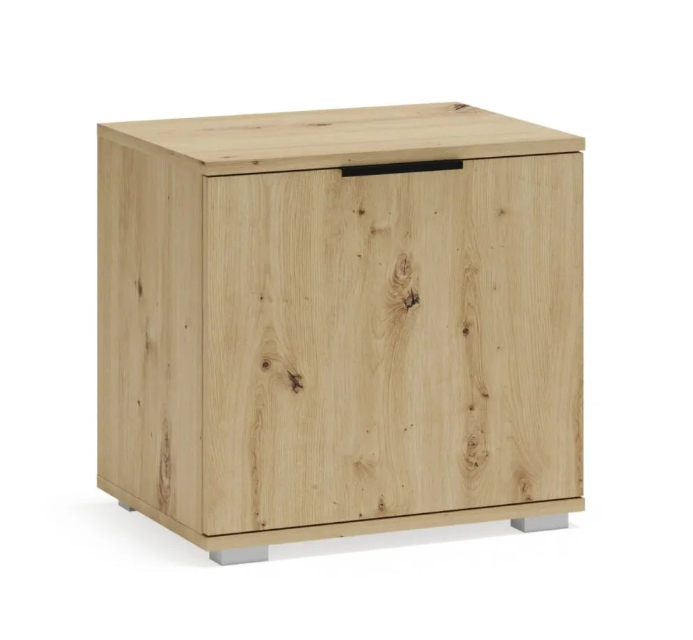 Szafka na buty CLIF ST-50 dąb artisan jednodrzwiowa I sklep meblowy MIRAT. styl SKANDYNAWSKI kolekcja CLIF