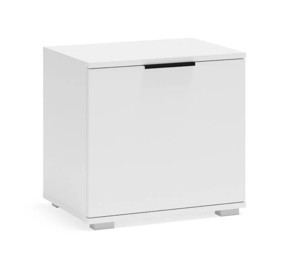 Szafka na buty CLIF ST-50 biała niska I sklep meblowy MIRAT. styl SKANDYNAWSKI kolekcja CLIF