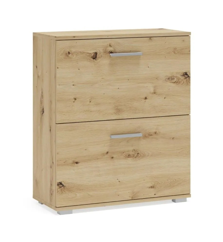 Szafka na buty LIMA ST-3 dąb artisan otwierana uchylnie I sklep meblowy MIRAT.  kolekcja LIMA