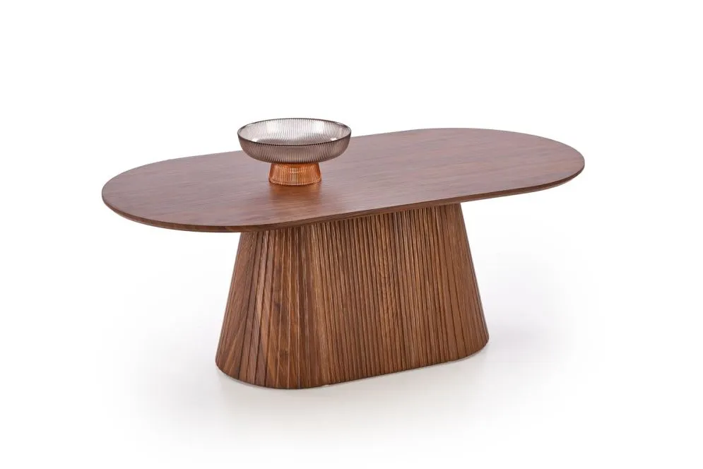 Stolik kawowy GISELA 60x120cm orzechowy drewniany I sklep meblowy MIRAT.