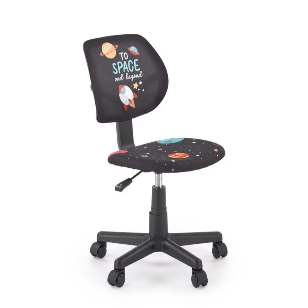 Fotel dziecięcy BINGO czarny do biurka I sklep meblowy MIRAT.