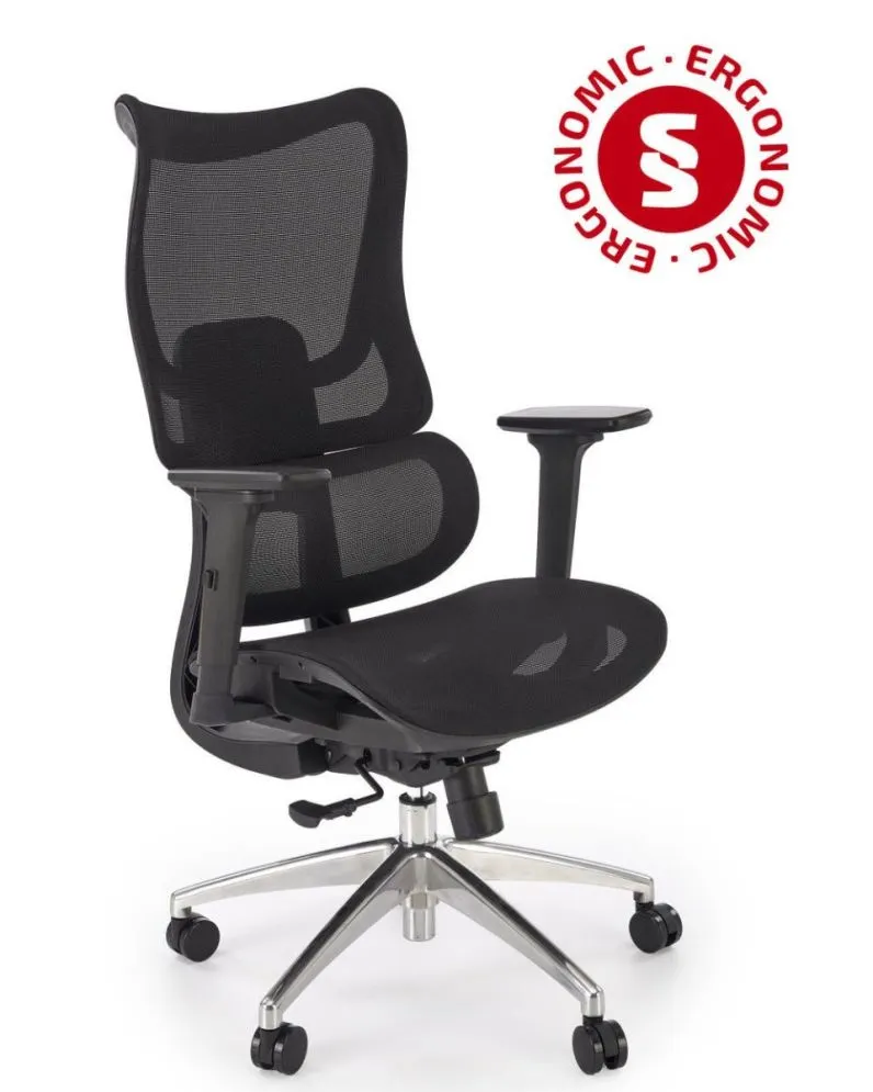 Fotel biurowy CASPER czarny I sklep meblowy MIRAT.