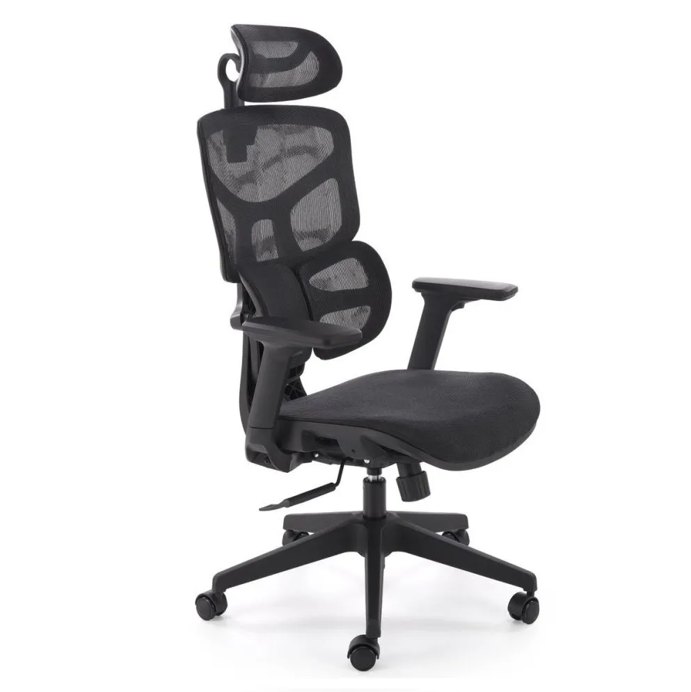 Fotel biurowy MACAR czarny obrotowy I sklep meblowy MIRAT.