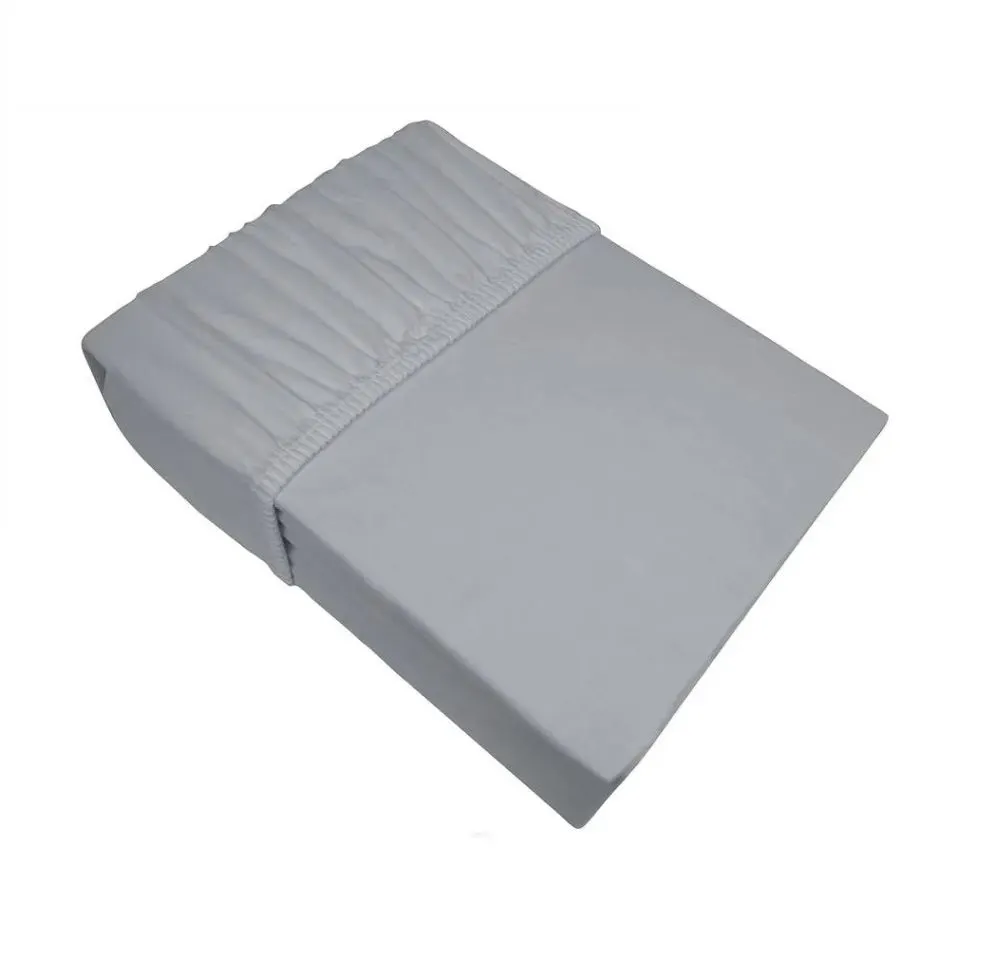 Prześcieradło z gumką Jersey Frotex 140x200 szare 1 I sklep meblowy MIRAT.