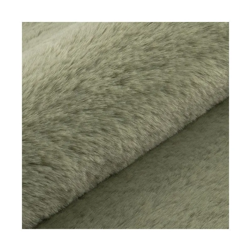 Pufa POLA BUNNY 10 zielona/biała okrągła I sklep meblowy MIRAT. styl SKANDYNAWSKI