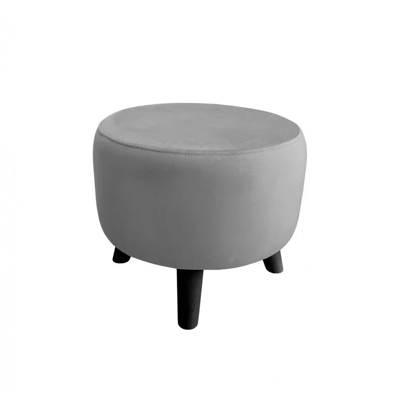 Pufa POLA MG17 szara/czarna na nóżkach I sklep meblowy MIRAT. styl LOFT