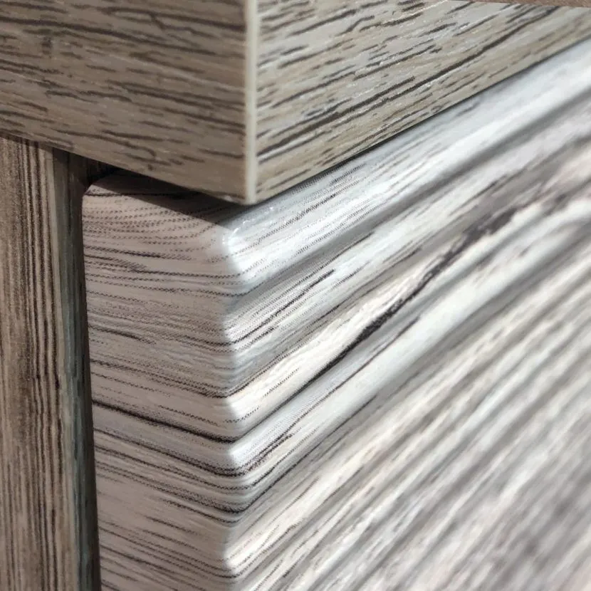 Garderoba do przedpokoju GUSTAVO VIII dąb wellington/biała połysk z lustrem I sklep meblowy MIRAT.