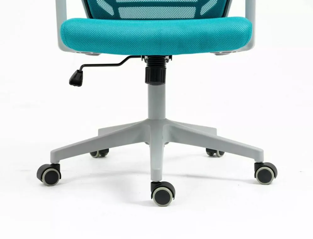 Fotel biurowy Q-320 niebieski obrotowy do komputera I sklep meblowy MIRAT.