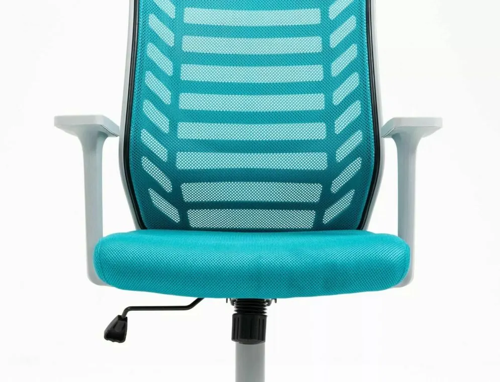 Fotel biurowy Q-320 niebieski obrotowy do komputera I sklep meblowy MIRAT.