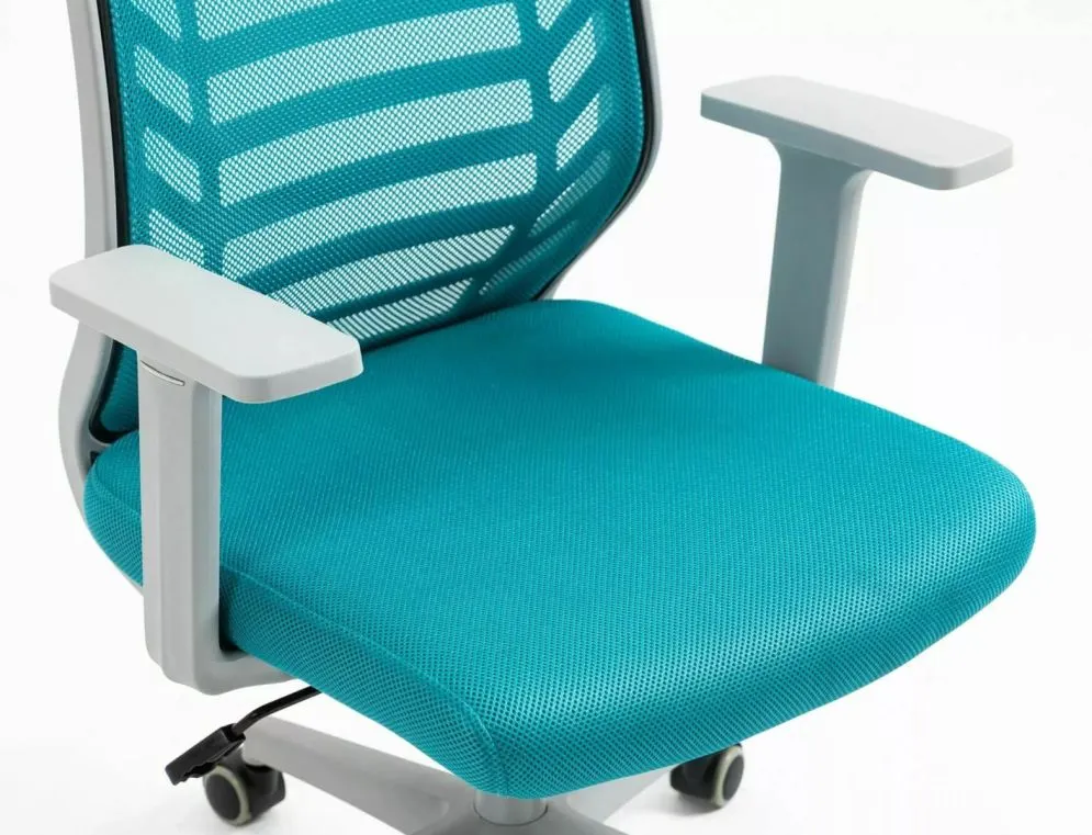 Fotel biurowy Q-320 niebieski obrotowy do komputera I sklep meblowy MIRAT.