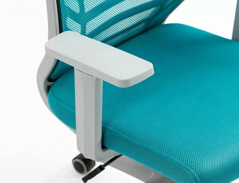 Fotel biurowy Q-320 niebieski obrotowy do komputera I sklep meblowy MIRAT.