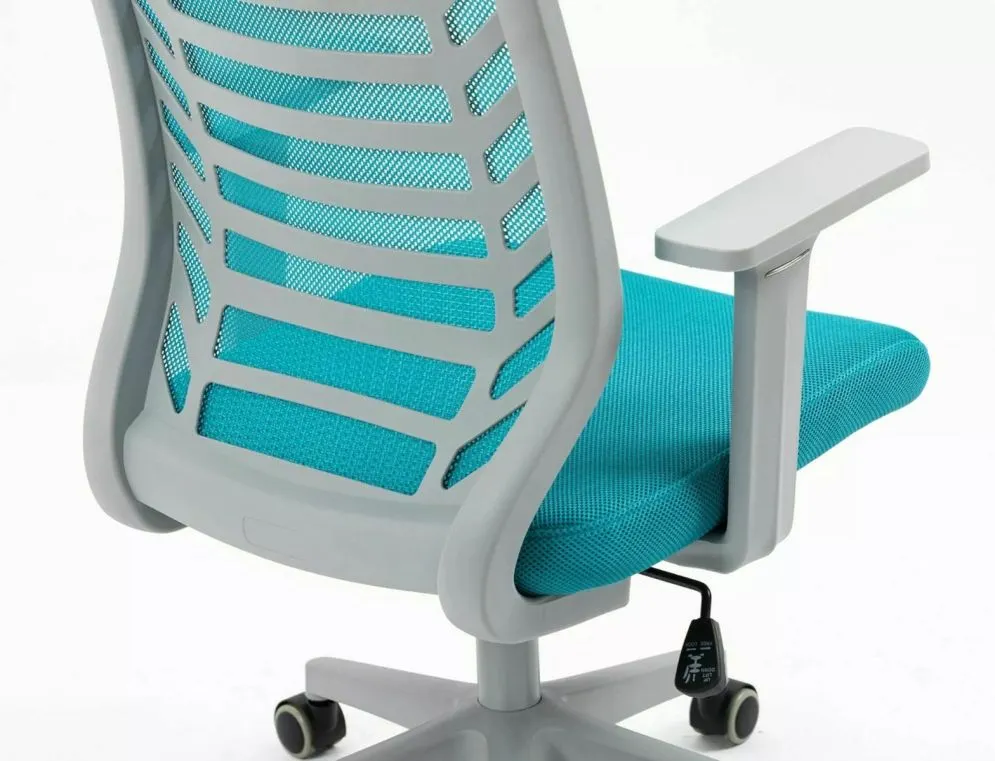 Fotel biurowy Q-320 niebieski obrotowy do komputera I sklep meblowy MIRAT.