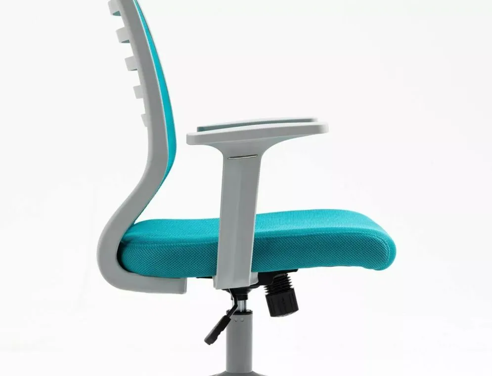 Fotel biurowy Q-320 niebieski obrotowy do komputera I sklep meblowy MIRAT.