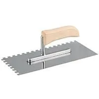 Paca Zębata Nierdzewna 8x8mm (270x130mm) | Stopka Aluminiowa