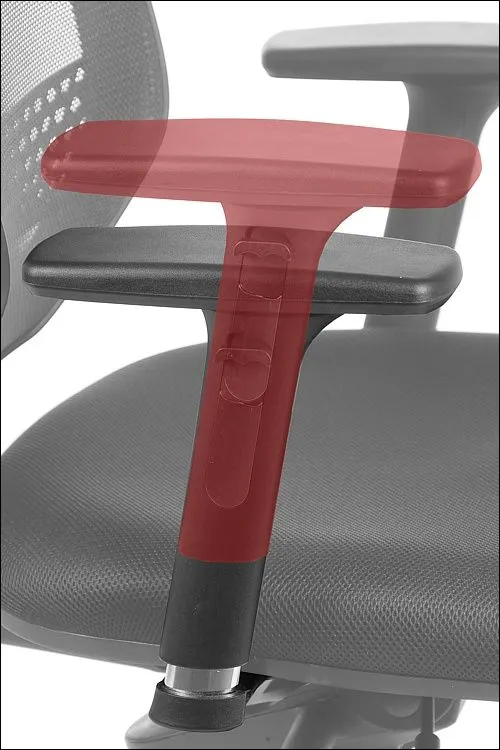 Fotel biurowy HN-5038 czarny ergonomiczny do biurka | MIRAT.