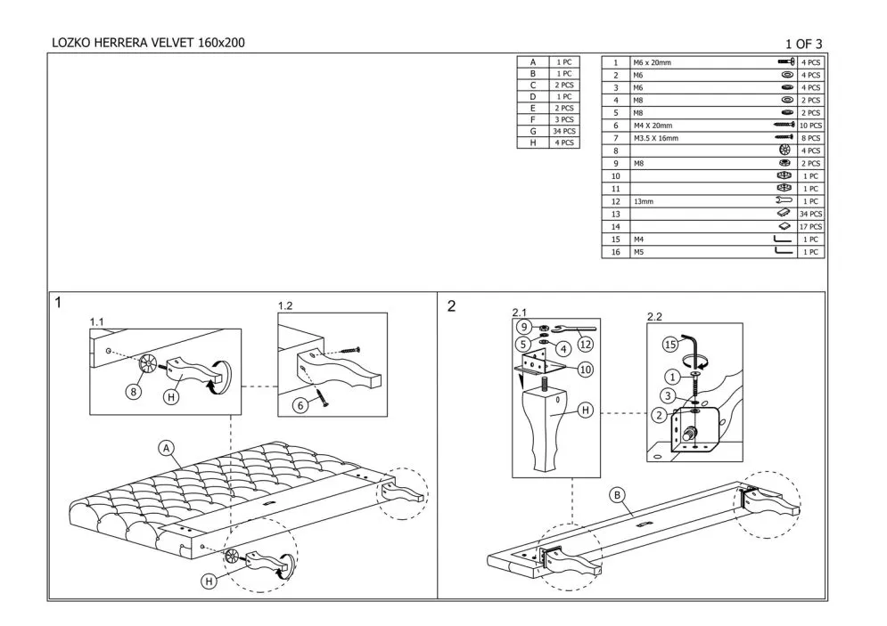 Łóżko HERRERA VELVET antyczny róż tapicerowane pikowane | MIRAT. w stylu GLAMOUR kolekcja