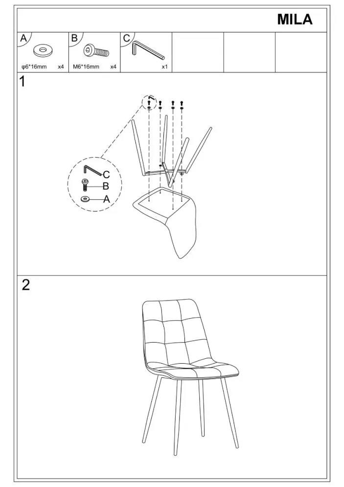 Krzesło tapicerowane MILA VELVET curry - powystawowe I sklep meblowy MIRAT. styl GLAMOUR