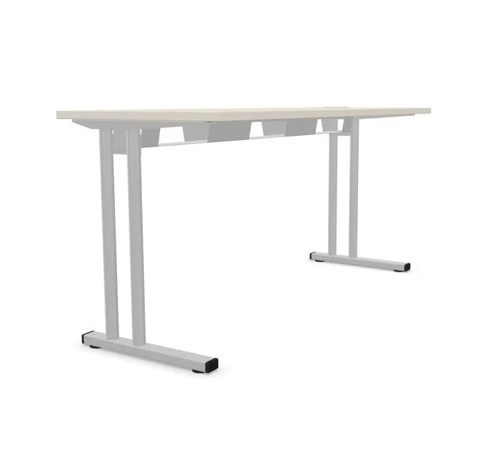 Biurko EASY SPACE C-LEG RC 160x60cm kaszmirowe do biura I sklep meblowy MIRAT.