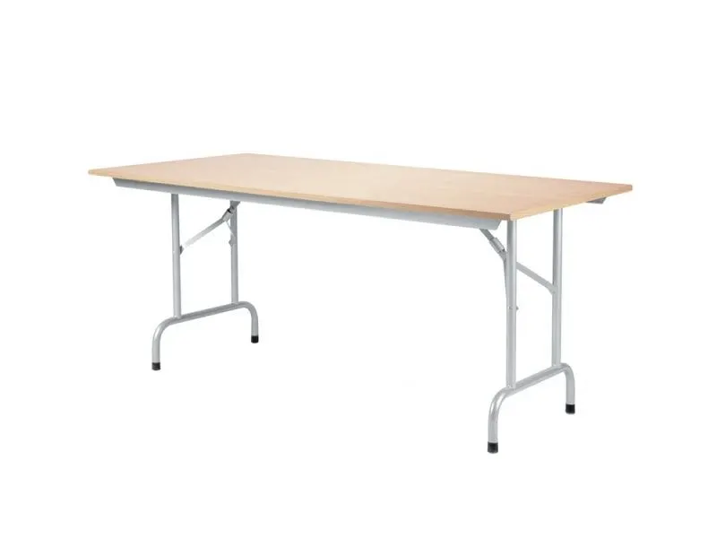 Stół RICO 3 180x80 buk/alu konferencyjny Nowy Styl | MIRAT.