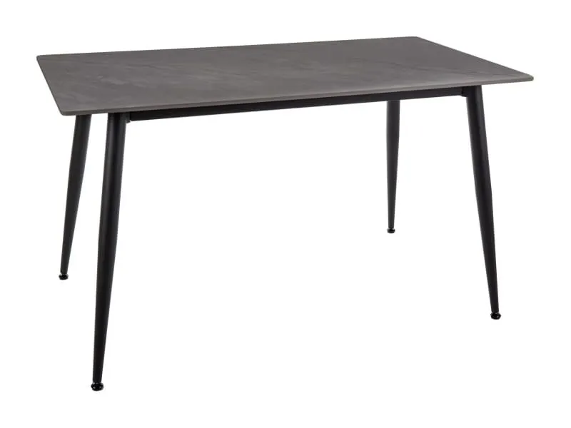 Stół ceramiczny Rion 130x70 cm szary marmur | MIRAT styl LOFT