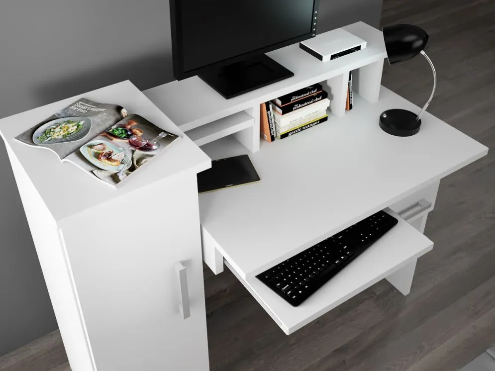 Biurko ALDONA 2 biały mat dziecięce | MIRAT. w stylu kolekcja