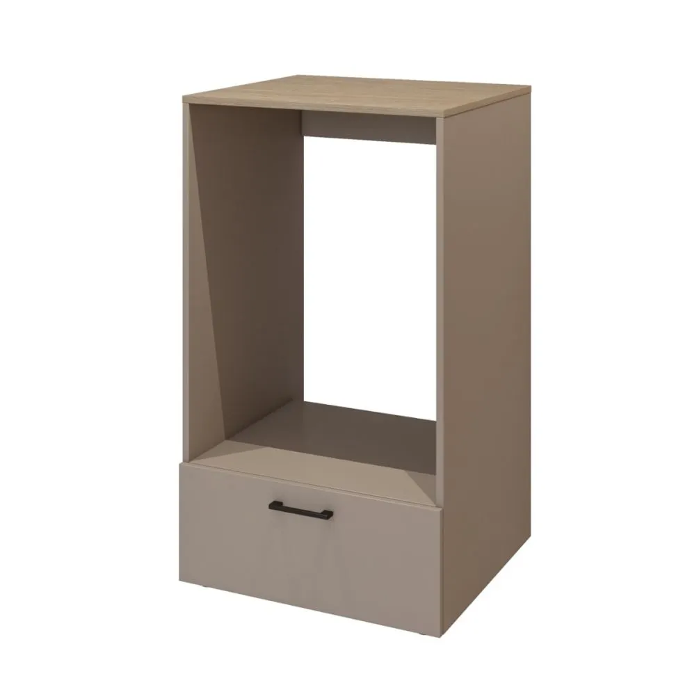 Szafka łazienkowa ROSA 1S 67cm congo/dąb do zabudowy pralki stojąca I sklep meblowy MIRAT.