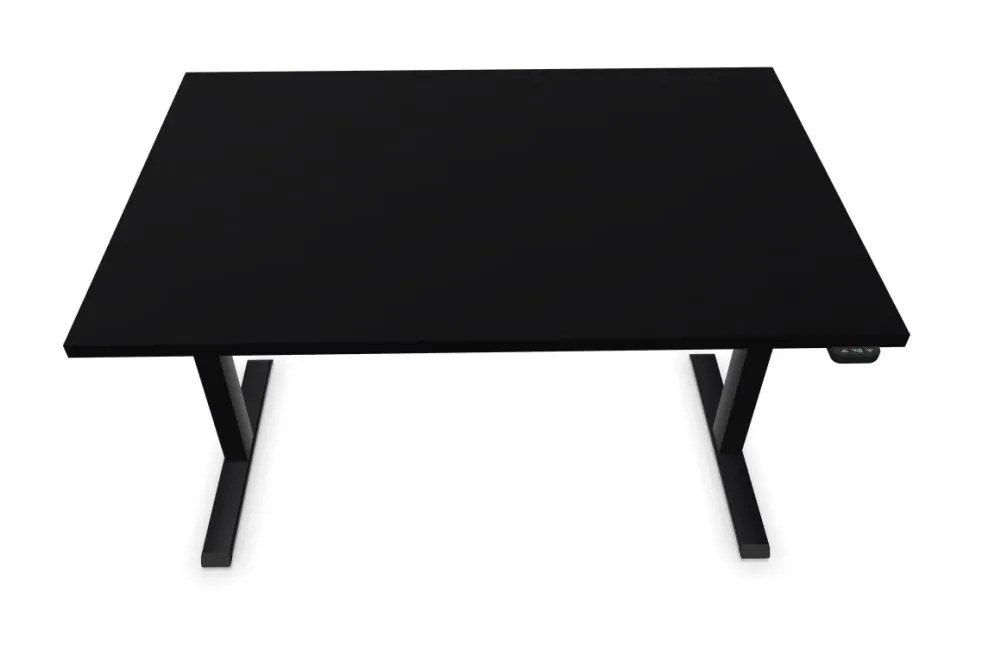 Biurko eCOMO 120x60cm czarne z regulowane młodzieżowe I sklep meblowy MIRAT.