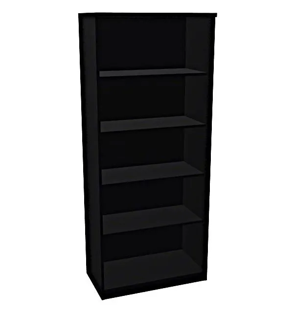 Regał biurowy EASY SPACE CABINET O 5-OH 80cm czarny wysoki I sklep meblowy MIRAT.