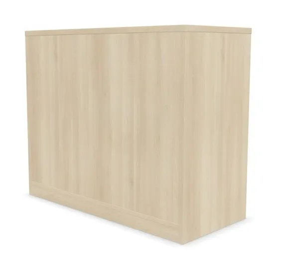 Szafka biurowa żaluzjowa EASY SPACE CABINET HRT 2-OH 100cm akacjowa zamykana I sklep meblowy MIRAT.