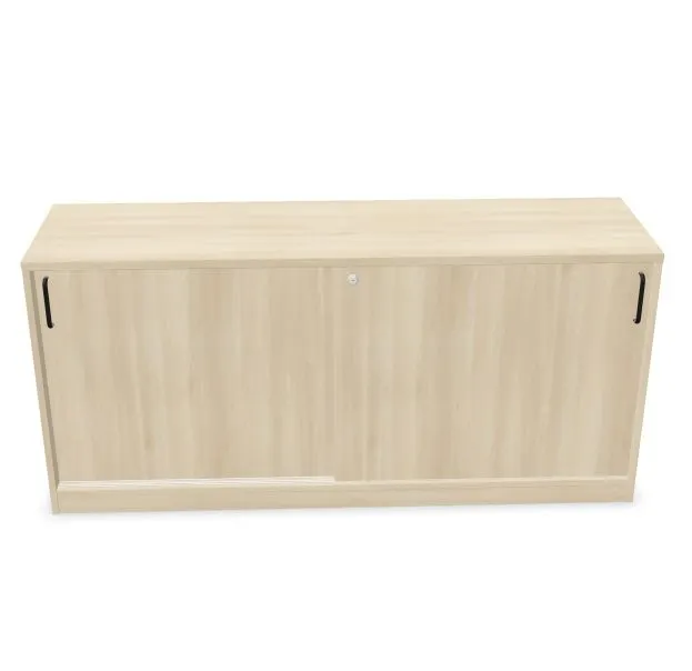 Szafka biurowa przesuwna EASY SPACE CABINET S 1.5-OH 160cm akacjowa zamykana I sklep meblowy MIRAT.