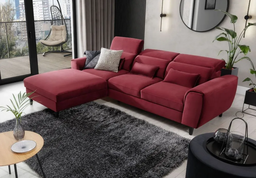 Dywan CAELUM 160x220 czarny z długim włosiem I sklep meblowy MIRAT.