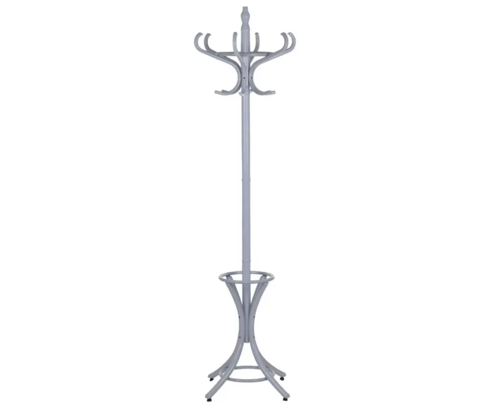 Wieszak stojący do przedpokoju drewniany WDR-1 szary | MIRAT. styl VINTAGE