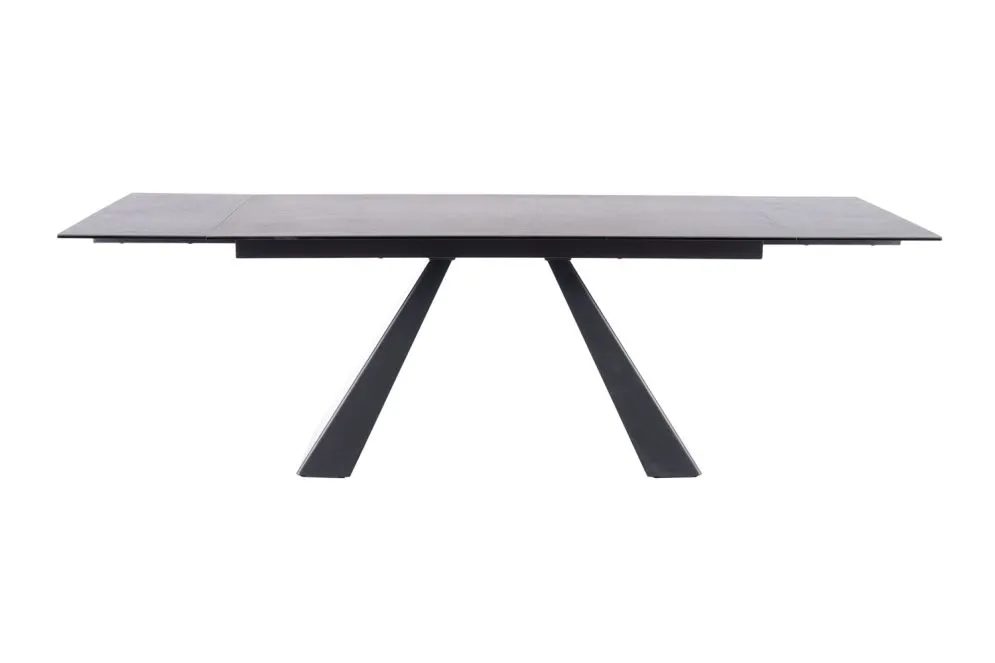 Stół SALVADORE CERAMIC 180(260)x90 szary I sklep meblowy MIRAT. styl LOFT