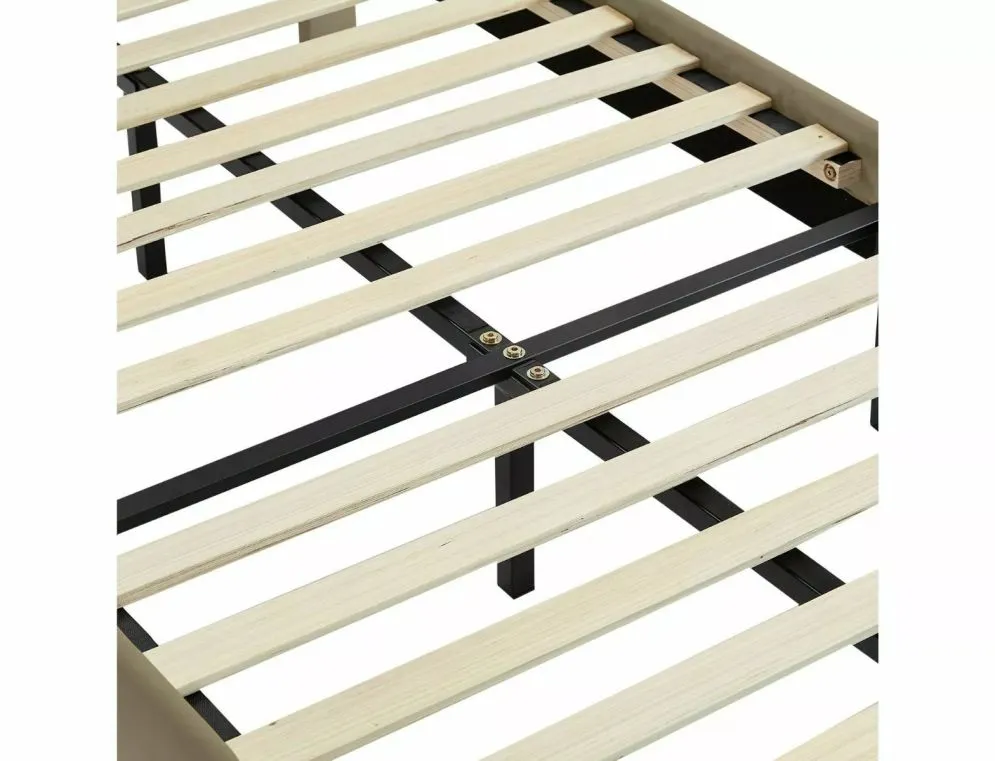 Łóżko tapicerowane SAVANA VELVET 120x200 beżowe aksamitne I sklep meblowy MIRAT. styl GLAMOUR