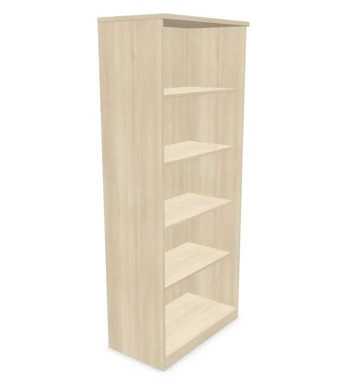 Regał biurowy EASY SPACE CABINET O 5-OH 80cm akacjowy otwarty I sklep meblowy MIRAT.