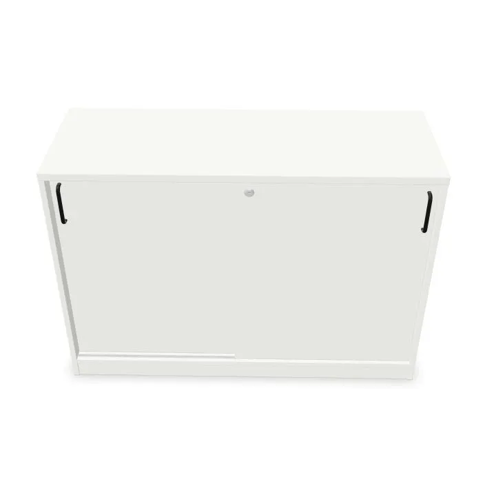 Szafka biurowa przesuwna EASY SPACE CABINET S 1.5-OH 120cm biała zamykana I sklep meblowy MIRAT.