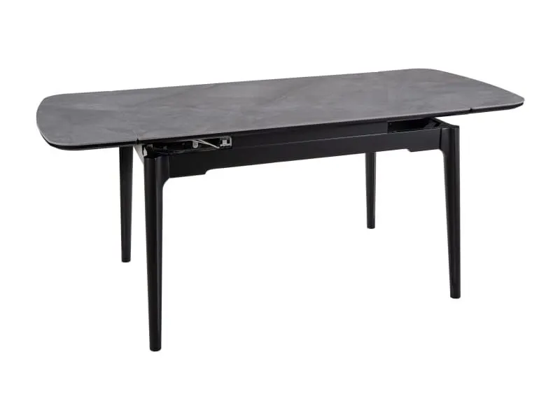 Stół rozkładany Sento 120(180)x80 cm szary marmur | MIRAT styl LOFT