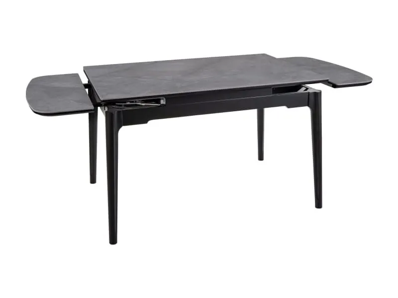 Stół rozkładany Sento 120(180)x80 cm szary marmur | MIRAT styl LOFT