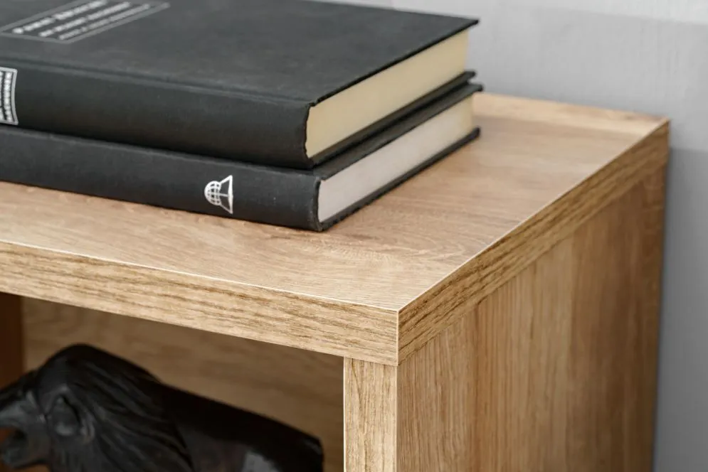 Meblościanka SILK III dąb ribbeck/czarny mat loftowa I sklep meblowy MIRAT.  kolekcja SILK