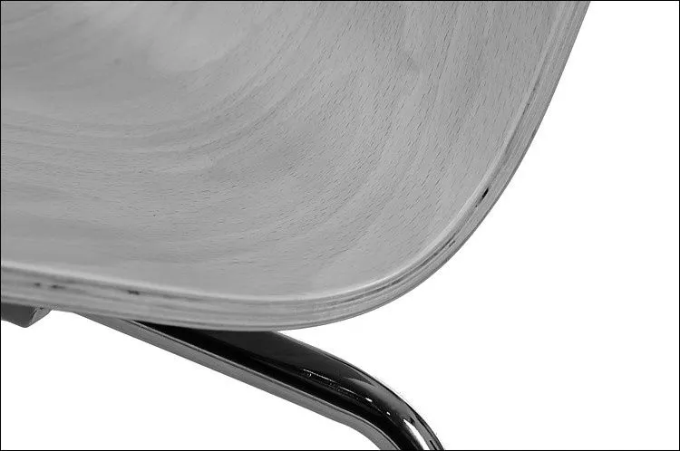 Krzesło ze sklejki TDC-132A ciemny orzech do poczekalni I sklep meblowy MIRAT.