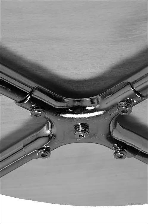 Krzesło ze sklejki TDC-132B ciemny orzech na metalowych nogach I sklep meblowy MIRAT.